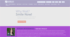 Desktop Screenshot of morganortho.com